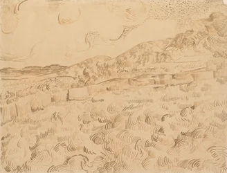 The Enclosed Wheatfield After a Storm
